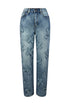 Cross Your Mind Baggy Denim Jeans jeans EDGE Small Medium Wash